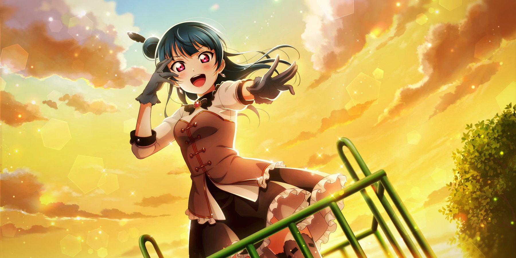 Love Live! Idol Story on Twitter: " UR Tsushima Yoshiko (Cool) (Guard) 「The descent of the fallen angel!」 Idol Story https://t.co/mPS3fvPa1A #LoveLive #SIFAS #スクスタ https://t.co/KPHk3YBMd2" / Twitter