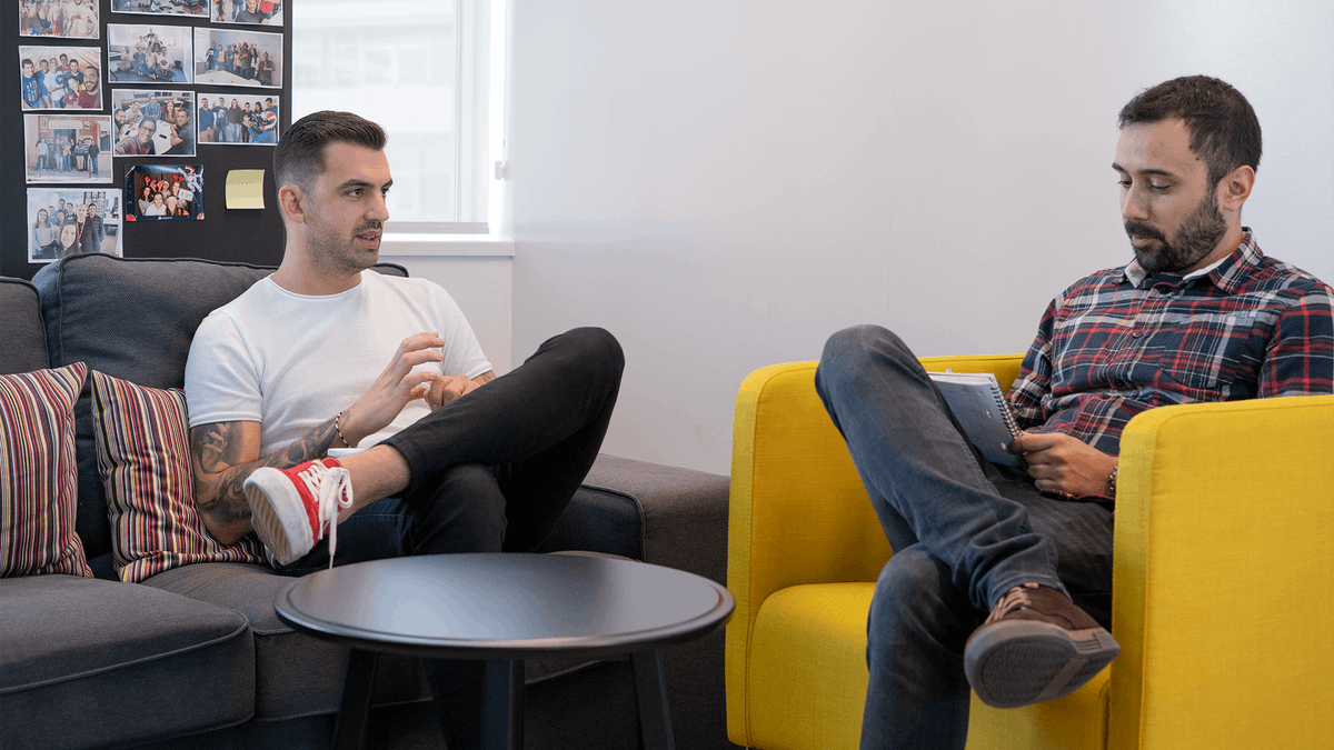 Dinis is a Software Engineering manager <a href="/OutSystems/">OutSystems</a>. He and his team are avid gamers, and at the end of the day, they often play together. One of his favorite things about the job is the healthy work environment. He's #hiring jobapply.page.link/jjH9 #LifeAtOutSystems #FrontEnd