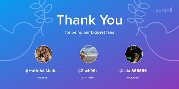 Our biggest fans this week: HotAdultModels, Zach96z, Luke866666. Thank you! via https://t.co/Lnrg9rGJvt<a href="/tag/pillowdick"class="tags"><span>#pillowdick</span></a><a href="/tag/cutetoy"class="tags"><span>#cutetoy</span></a>