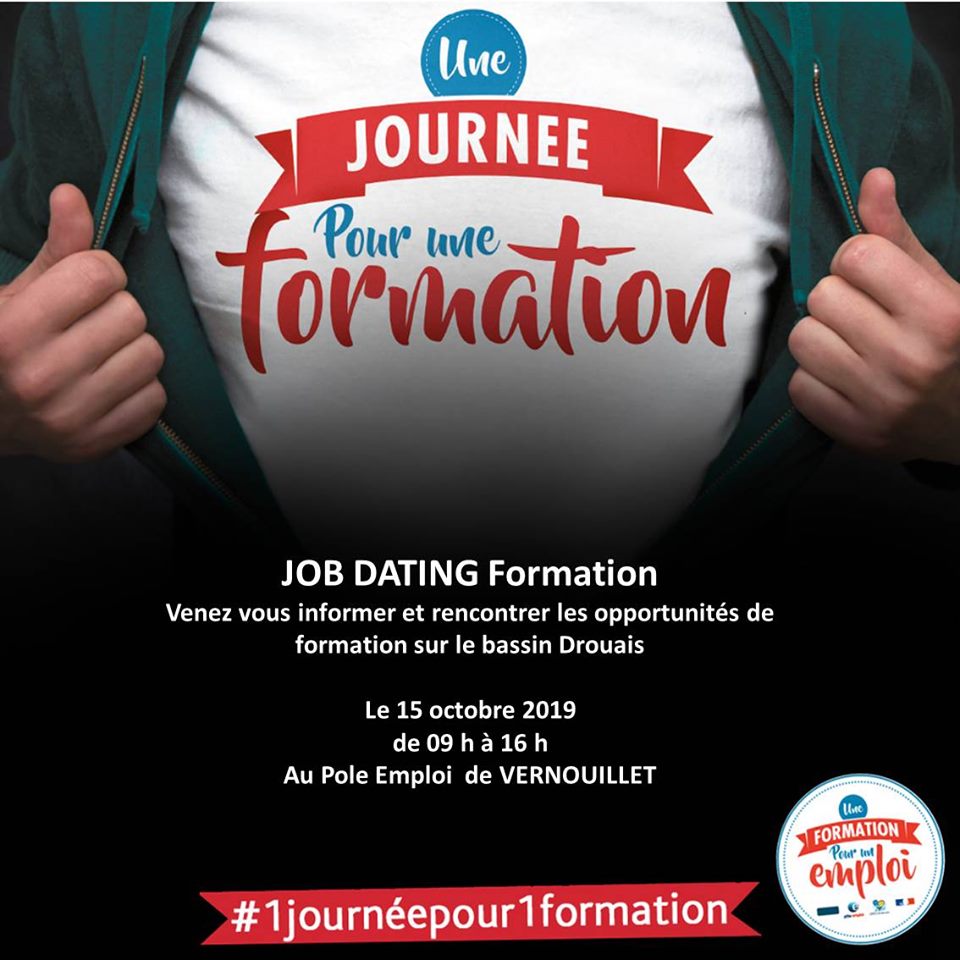 #1journee1formation pour le bassin Drouais c'est demain mardi 15/10 au Pôle emploi de Vernouillet. 📢 De nombreuses places de formation disponibles vers les métiers qui recrutent !
 👉 On vous attends nombreux ! @poleemploi_RCVL   <a href="/ValLefrancois28/">Lefrançois Valérie</a>  <a href="/RCValdeLoire/">Région Centre-Val de Loire</a>