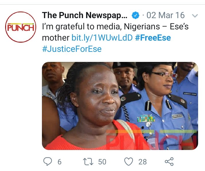Haji_Shehu's tweet photo. Dear, @MobilePunch @vanguardngrnews @SaharaReporters @OlufemiAjasa, you help in trending #FreeEse during Ese and Yunusa's Saga, why you keep mum about #justiceforkano9? https://t.co/eSSqoiFbjU