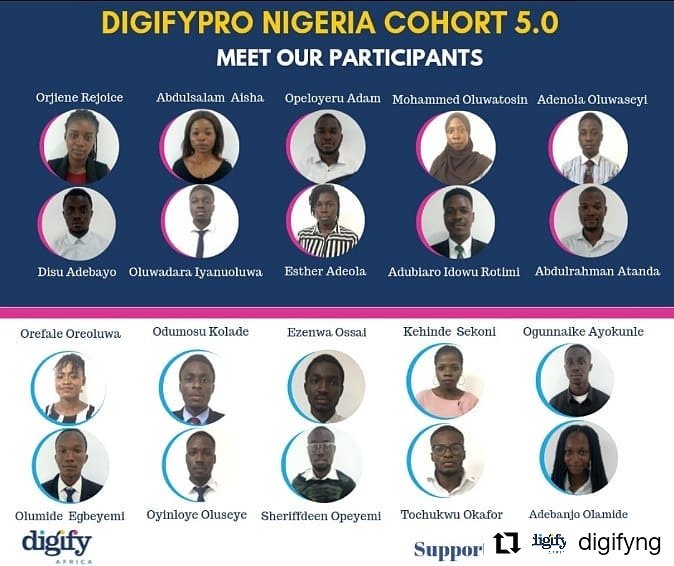 Ermac_ads's tweet photo. Congratulations to the Final 20 Participants for @Digify_NG #digifypro Nigeria Cohort 5.0. Lagos.
We can't wait to meet you ๐๐
.
.
#VyrusDigital #govyral #digitalmarketing https://t.co/rbNMk1gTzL @ Eko Hotel Andโฆ https://t.co/IuCxC5dGoe