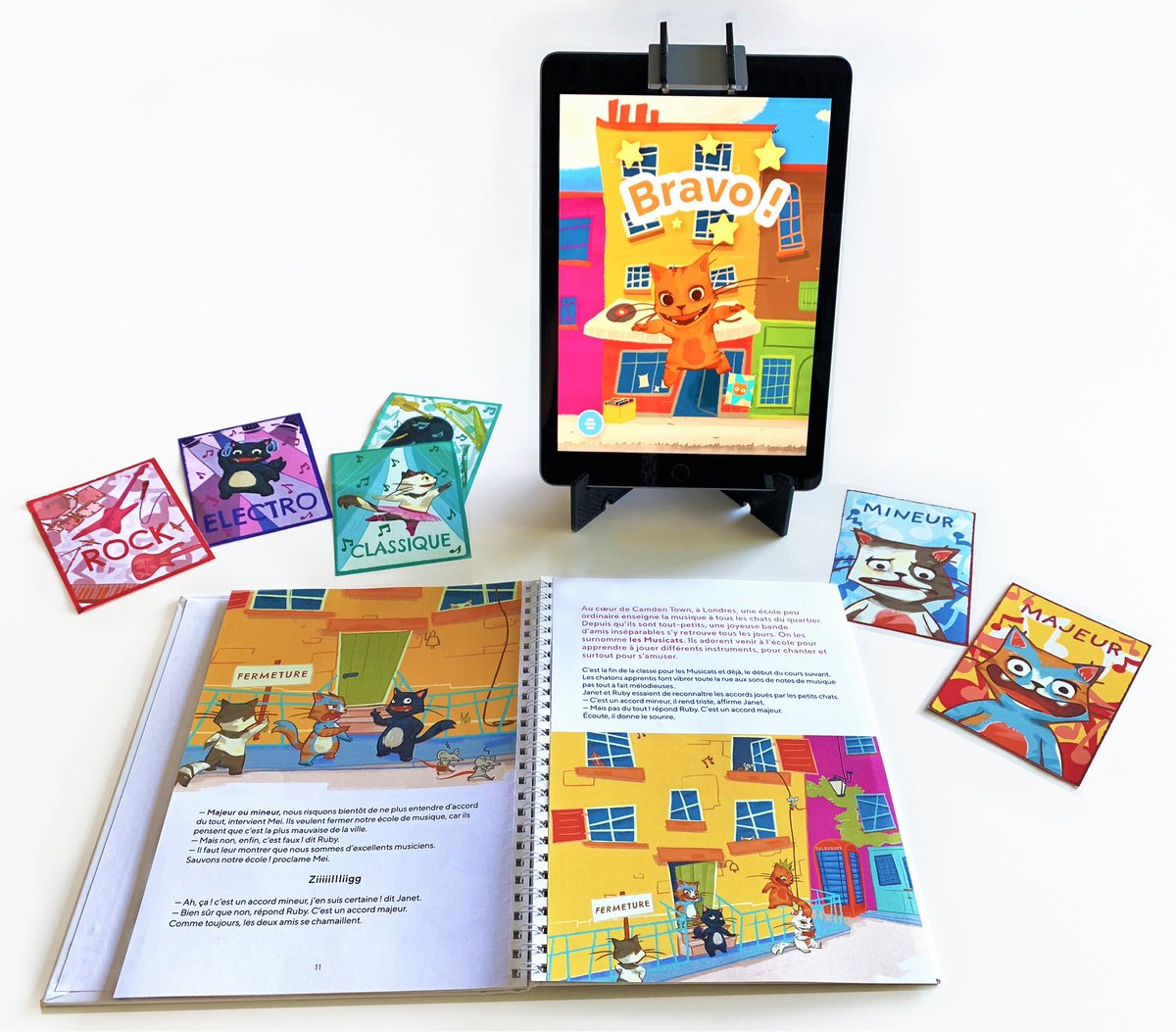 Mes voisins de chez <a href="/extrapageFR/">extrapage</a> développent depuis plusieurs années un concept de livres augmentés pour les enfants. Ils font du super boulot et ils viennent de sortir leur nouveaux livres. bit.ly/2OKcP2s