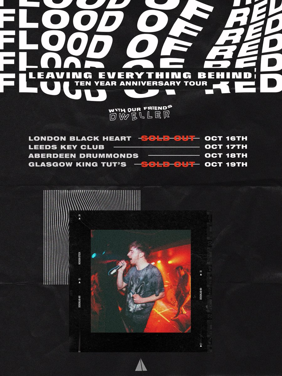 TOUR STARTS THIS WEEK!! Join us in celebrating the ten year anniversary of our first album, Leaving Everything Behind.  The original line up and the album in full - SEE YOU SOON🖤 with our brothers <a href="/dwellerband/">Dweller</a>