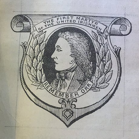 Irish History Bitesize! on Twitter: "#Otd 1797: Execution of William Orr (30/1), member of United Irishmen. @pciassembly farming family. Falsely charged with administering U.I. oath to a soldier. Buried in #Templepatrick, Co #
