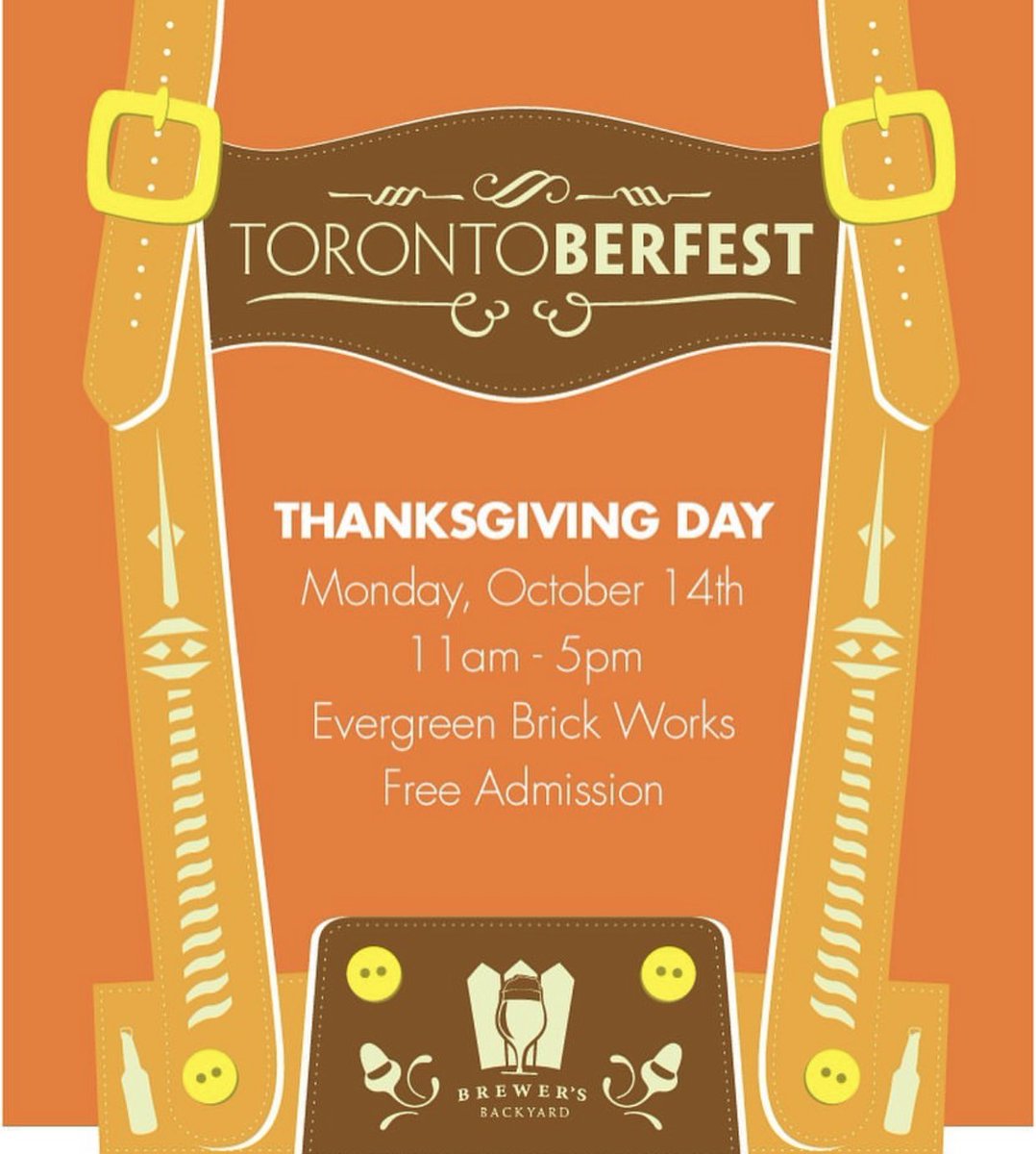 #Thanksgiving Day's Street Food Locations: tinyurl.com/y52y4dyb #FoodTruckEats #Toronto #Milton #BurlON #HamOnt #Niagara #Simcoe #Ottawa #OntStreetFood
<a href="/brewmarket/">The Brewery Market</a> #TorontoBerfest @EGBrickWorks