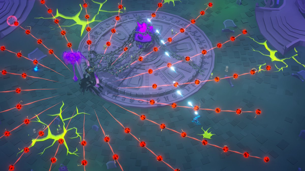 N000mad's tweet photo. Profane
"A time-based twin-stick shooter. Time is your currency and health, use it to create ability combos and help Talaal, the last Herald face ruthless bosses."
By @OP_Team_ and @AlternSoftware
#indiegame #indiedev #gamedev #screenshotsaturday #MadeWithUnity #ProfaneGame https://t.co/rgupDCG4Hs