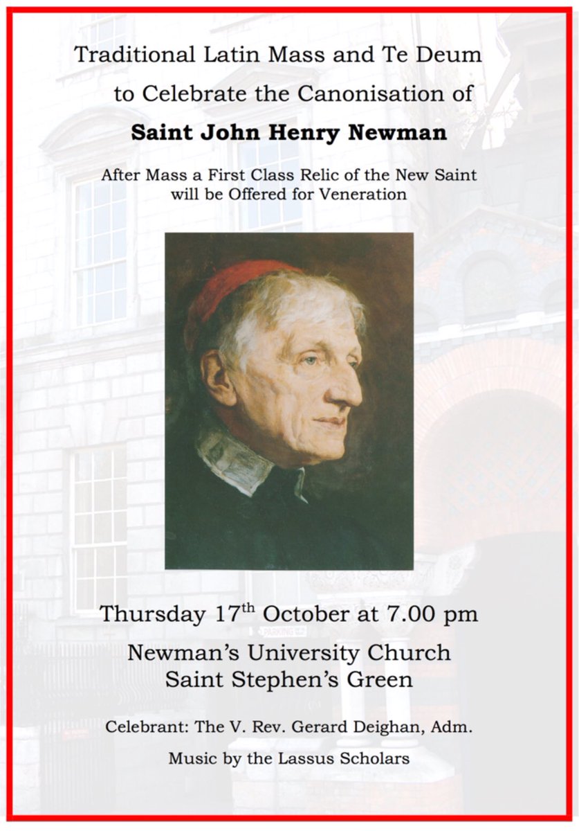 Latin Mass Dublin tweet media