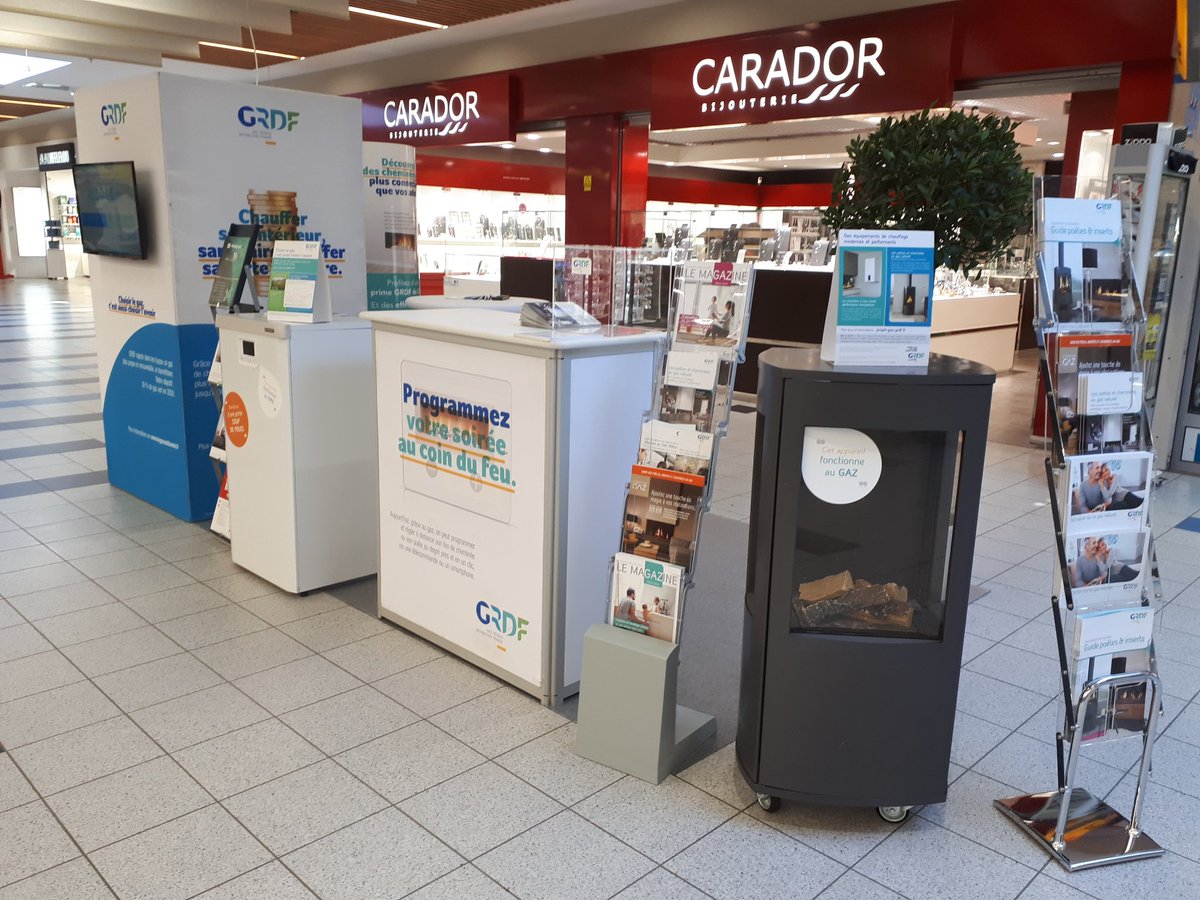 C'est le mois du chauffage à cette occasion retrouvez GRDF toute cette semaine en galerie marchande Carrefour Jeuxey (88)