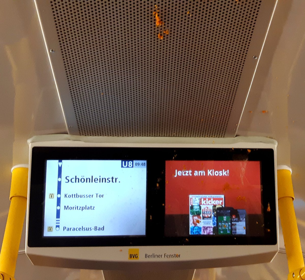 .<a href="/BVG_Kampagne/">Weil wir dich lieben</a> <a href="/BVG_Ubahn/">BVG U-Bahn</a> Und ich dachte schon, ich wäre ultimativ davon angekotzt, dass Montag ist - aber die U8 hat den Vogel heute abgeschossen.