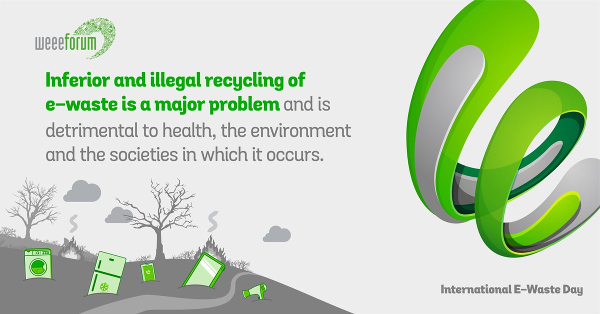 KMKMetals's tweet image. Today is International #EwasteDay. Take a moment to consider the way our future is heading and why we need to act now to make sure #ewaste is widely and responsibly recycled #IEWD  #weeeforum #weee #batteries #recycling #RecycleforGood #circulareconomy  #ClimateAction @ForumWeee