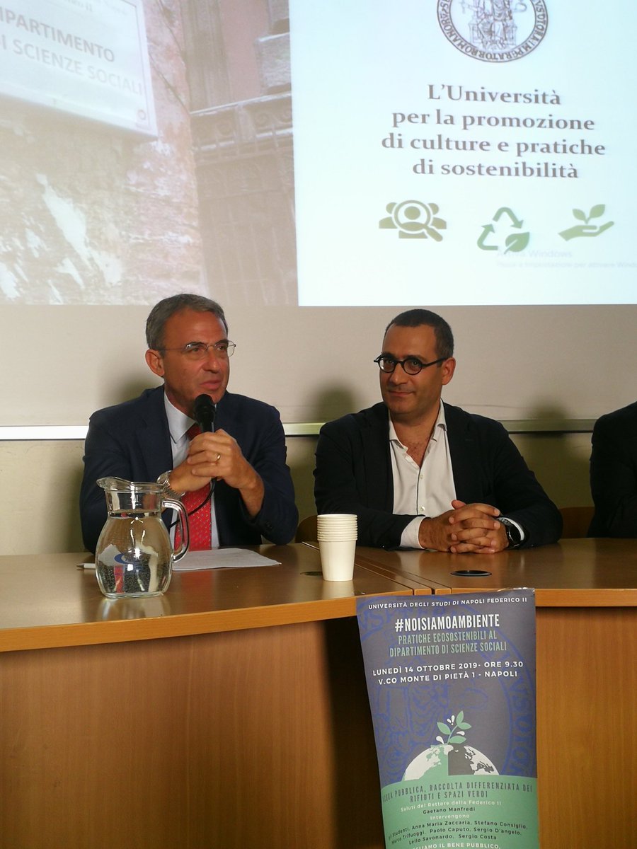 Osservatorio Giovani (@giovaninapoli) on Twitter photo #NoiSiamoAmbiente: il ministro per l'ambiente @SergioCosta_min spiega agli studenti di <a href="/SociUnina/">ScienzeSociali.Unina</a> <a href="/UninaIT/">Unina Federico II</a> l'importanza della transizione ecologica. #NoiSiamoAmbiente: il ministro per l'ambiente @SergioCosta_min spiega agli studenti di <a href="/SociUnina/">ScienzeSociali.Unina</a> <a href="/UninaIT/">Unina Federico II</a> l'importanza della transizione ecologica.