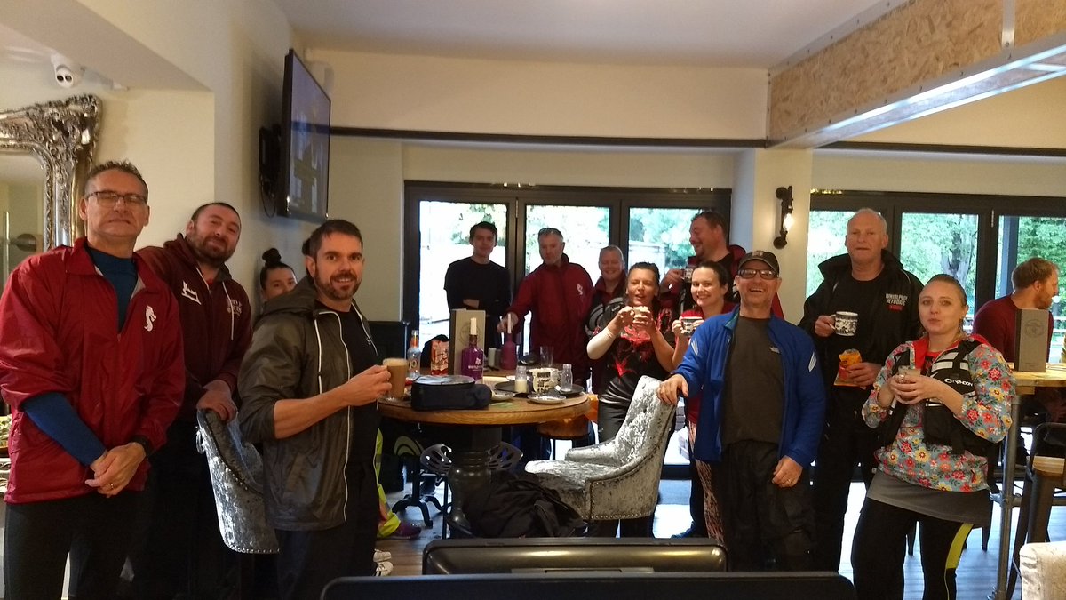 When you find a group of people who are as crazy as you keep them close! <a href="/Soaring_dragons/">Soaring Dragons Dragon Boat Racing Club</a> #dragonboat #dragonboatteam #dragonfamily #Leicestershire