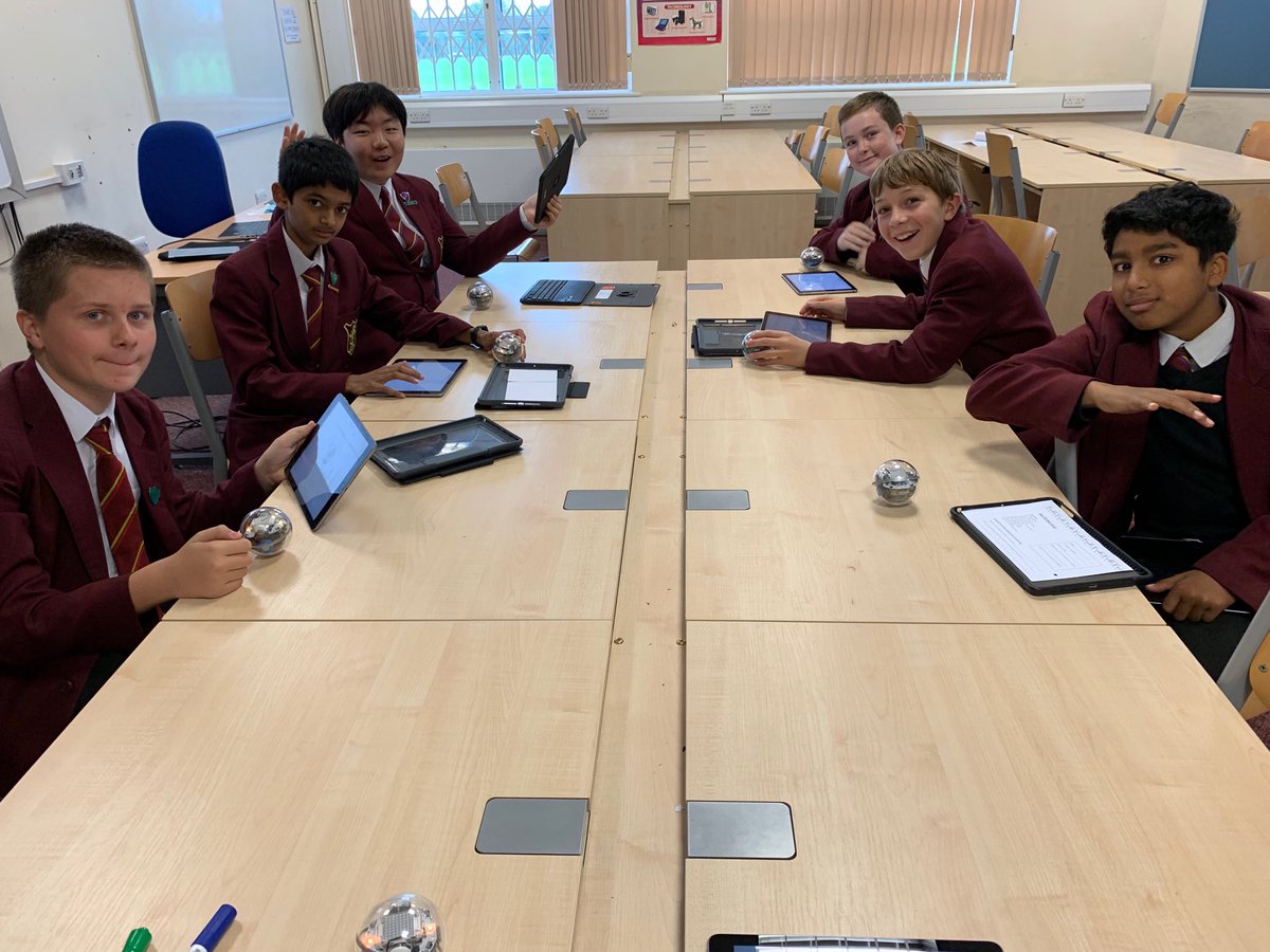 iCryptSchool's tweet photo. Our Digital Leaders loved using ⁦@SpheroEdu⁩ this afternoon. A fantastic interactive way to learn Swift Programming Language. #AppleEDU #SwiftProgramming #thisiscrypt https://t.co/5eOSOO0E60