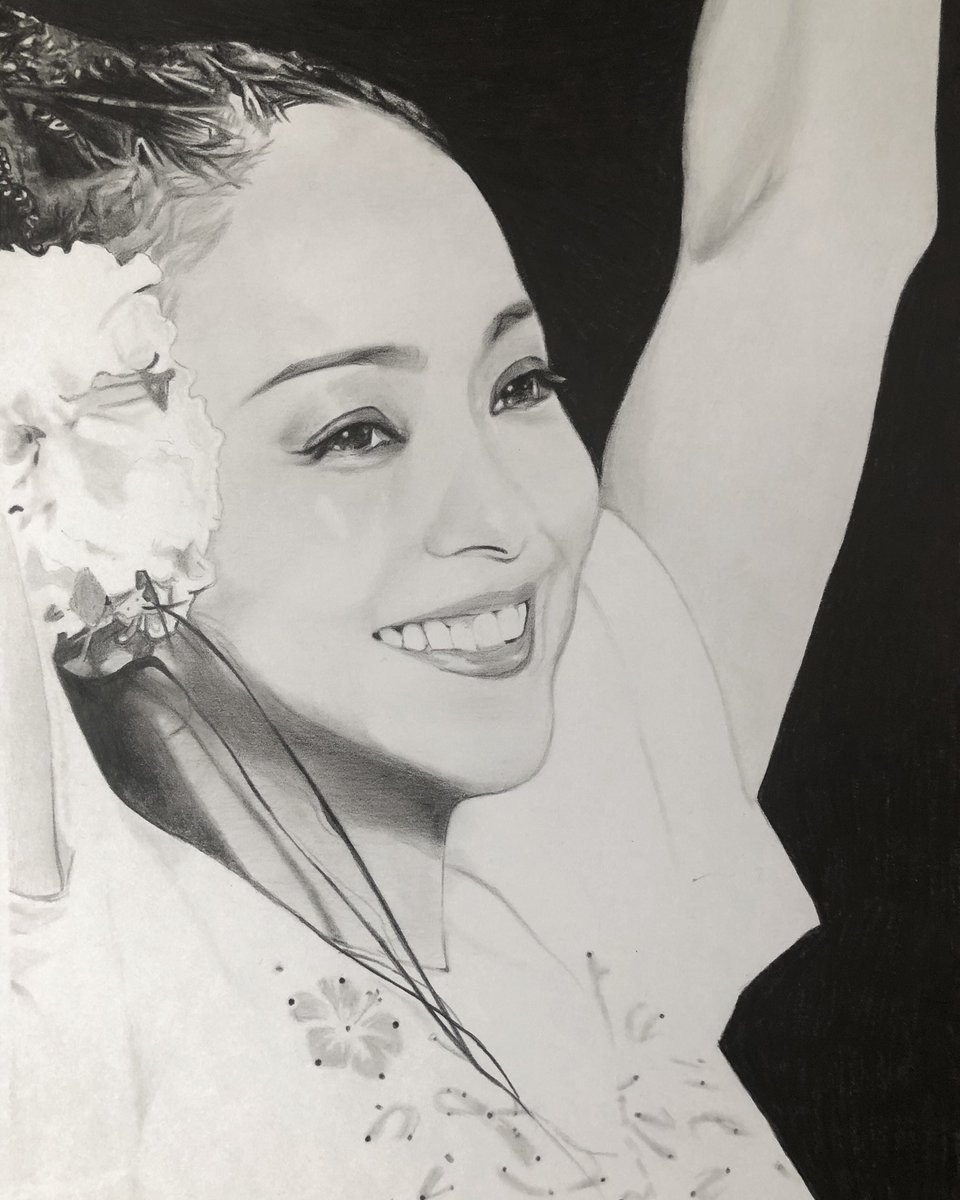 Yuri 安室奈美恵さんを描きました 安室奈美恵 鉛筆画 イラスト アート 絵 似顔絵 Pencildrawing Yuri 安室奈美恵さんを描きました 安室奈美恵 鉛筆画 イラスト アート 絵 似顔絵 Pencildrawing