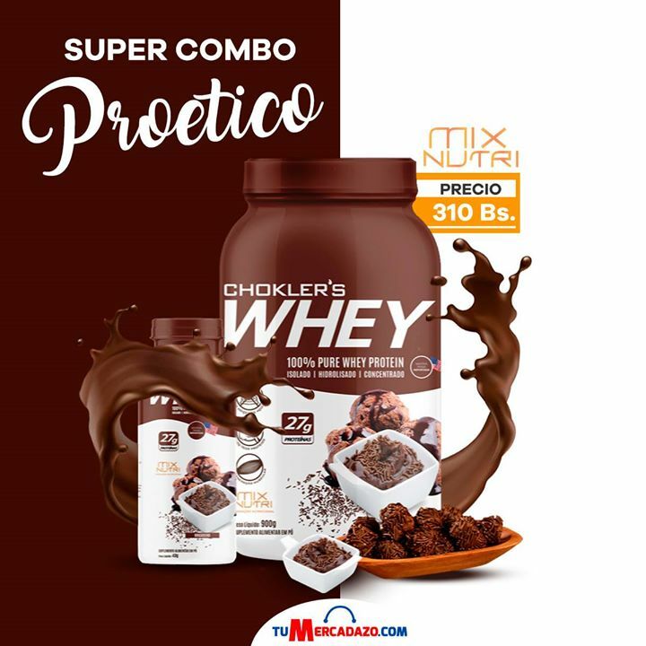 TuMercadazo's tweet photo. ¡Súper Combo Proteico!😍

Si eres una persona Fitnes esto te va a interesar, Mix utri nos trae este súper combo de petit gateau 900 gr + monodosis 40gr + ChoklerS Whey Protein Mini 25gr 💪

Aquí te dejamos el link para que puedas conseguir el tuyo👇😉
https://t.co/Xe2oZ63CFw

¡… https://t.co/7WBVB4ek55