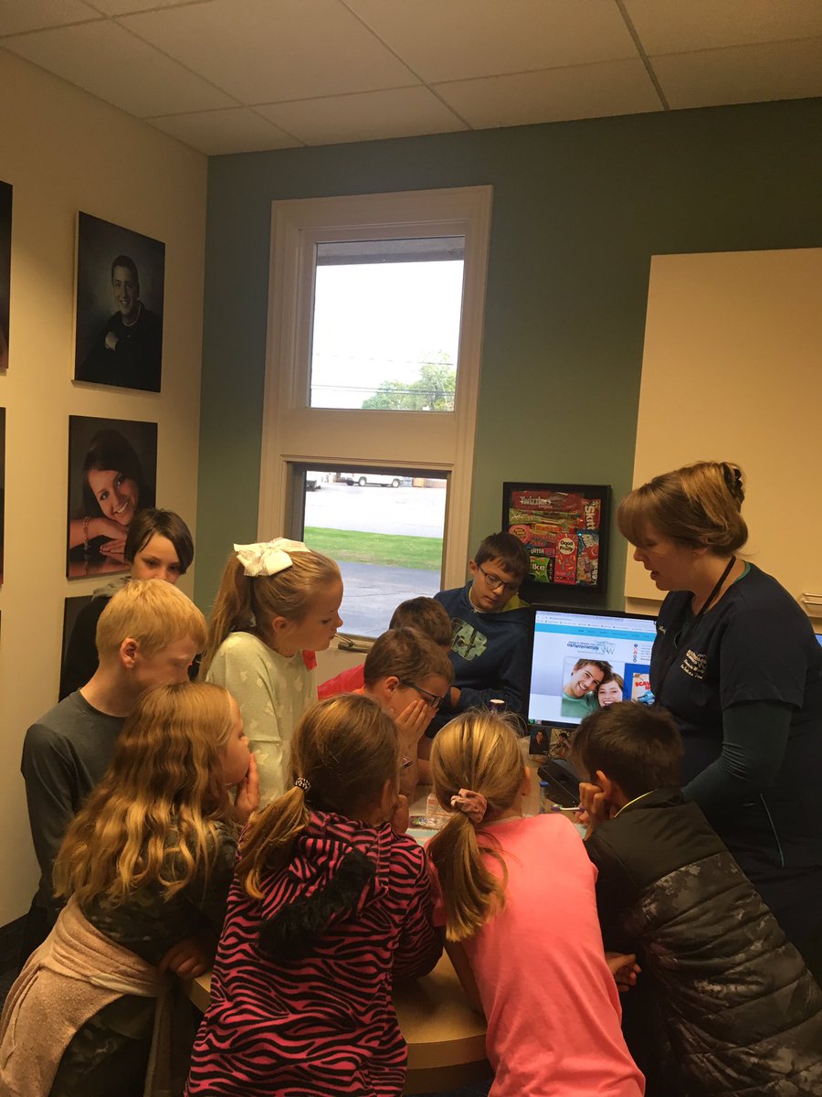 Kudos to Dr. Hinesly and Staff for an amazing hour of learning about the services offered when taking care of our braces! New schema and less fear: students learned so much!