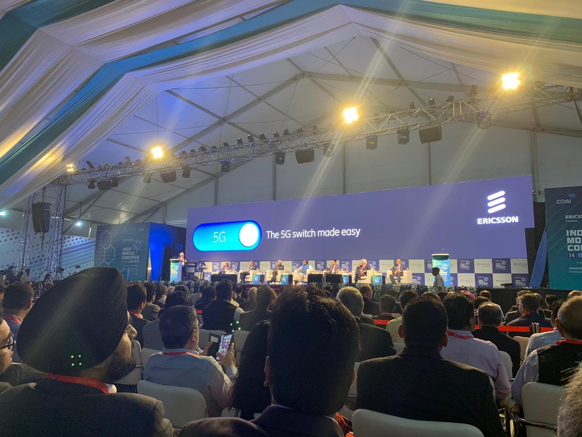 USIBC's tweet image. We were pleased to attend the 2019 #IndianMobileCongress with the @USIBC Connected Car delegation for a series of conversations on the future of #digitalcomms and #tech. @LuthranLuthraCA @Qualcomm @MahindraElctrc @VMware @INTELSAT @nokia