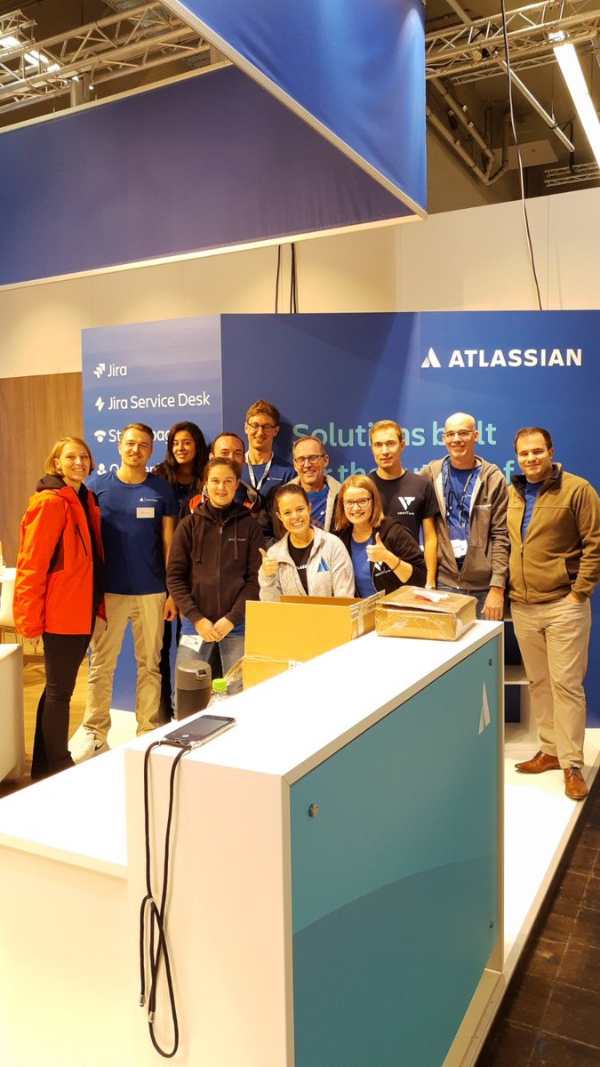 Vielen Dank für euer Erscheinen! Wir hoffen ihr hattet genauso viel Spaß wie wir auf der #itsa2019 und freuen uns auf weitere Events!
#itsa2019 #atlassian #atlassianITSA2019 #itsa2019 #sicherheit #agile