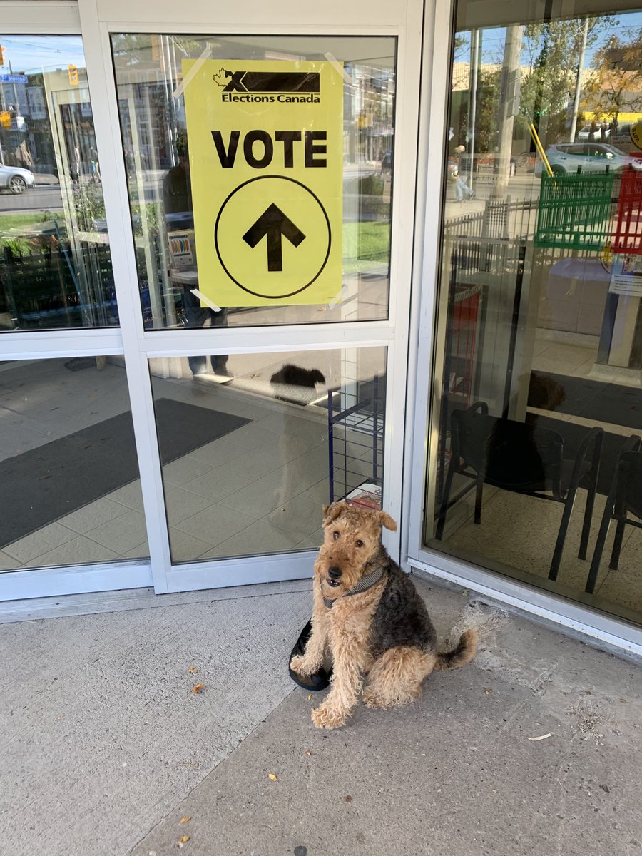 Today is the last day of advanced polls. Go vote!