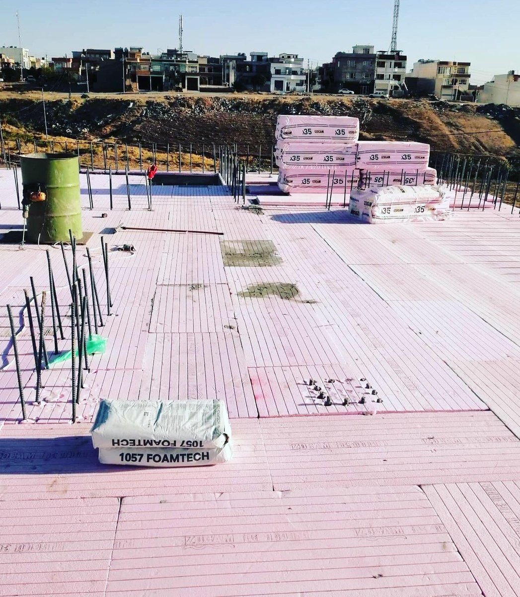 We are continue in the process of the construction the first #Passivhaus building in Iraq! 

#PassiveHouseIraq #PassiveHouse