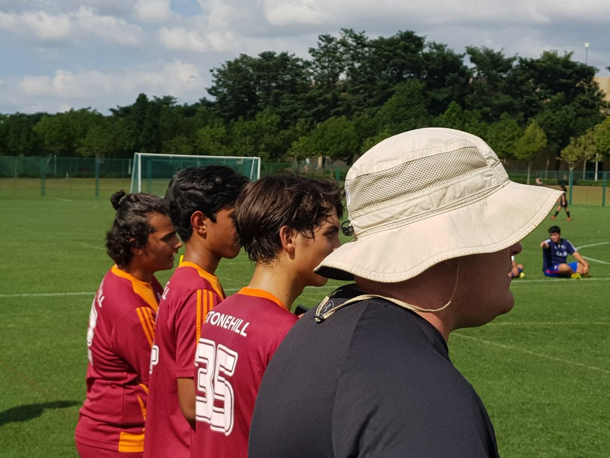 JohnWBrowne's tweet photo. Busy day of football @Stonehill_SIS today. Over 15s girls and boys took on CIS whilst the under 15s teams began training for the #BISP 7s tournament in November. #GoSISTigers #SISlearns https://t.co/LYsf6ykZJC