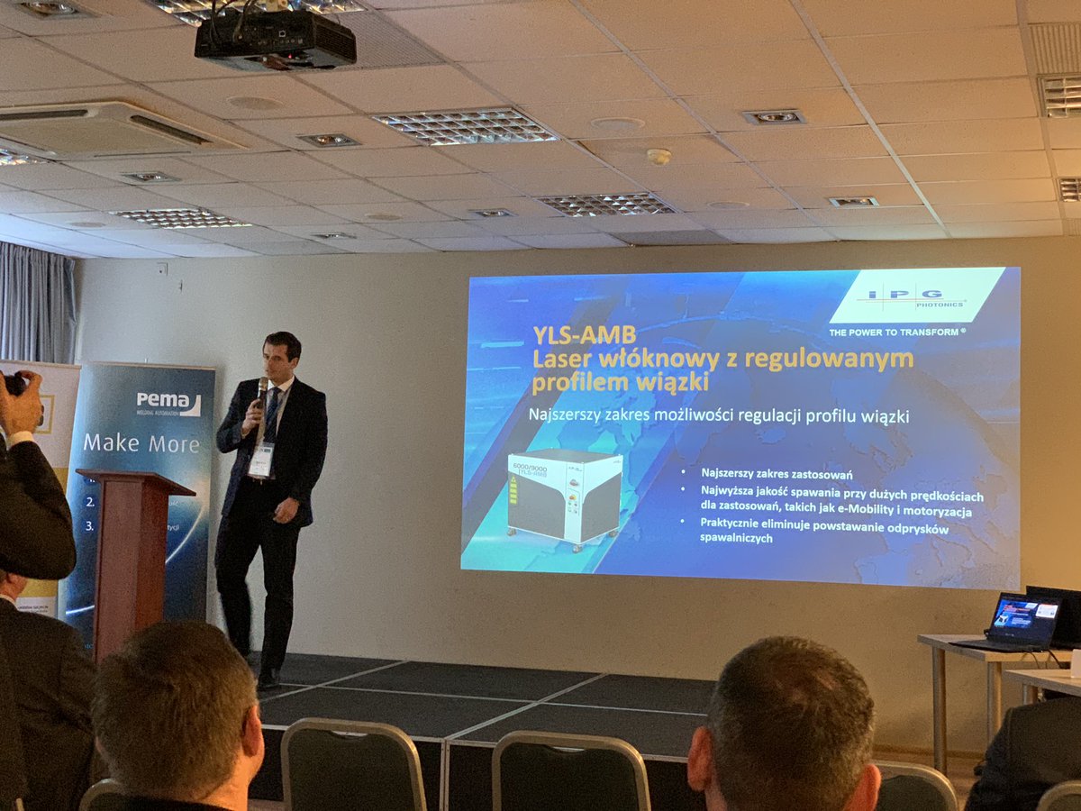 IPGPhotonicsPL's tweet photo. 61. NAUKOWO-TECHNICZNA KONFERENCJA SPAWALNICZA https://t.co/b6RgsEySMz