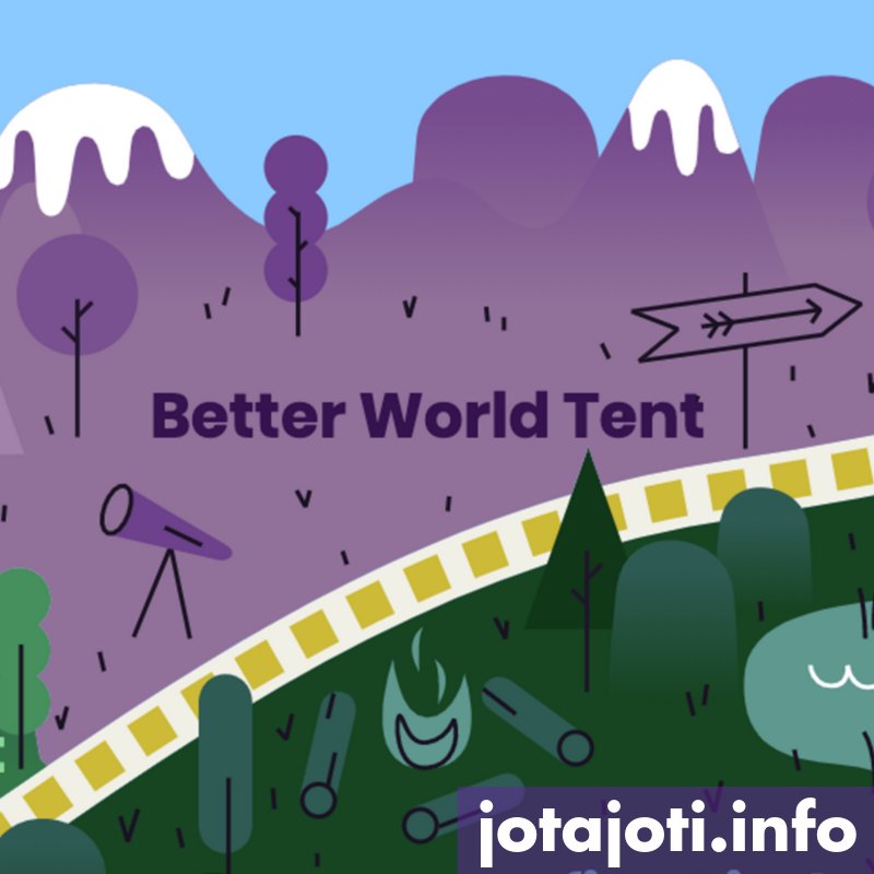 Ready to create positive change? At #JOTAJOTI, you can:
🤝🏾 Connect with Scouts living in refugee camps
☀️ Discover the power of solar
📝 Learn how you can make a difference every day #ScoutsForSDGs

Sign-up for online activities in the #BetterWorld Tent: jotajoti.info