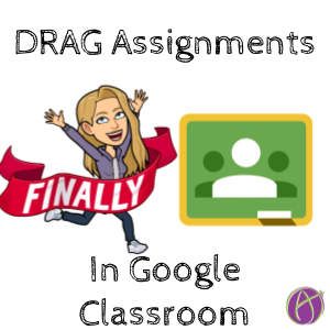 alicekeeler's tweet photo. FINALLY! Dragging Assignments in Google Classroom - https://t.co/7W1VBEJX0h https://t.co/tjaO2cG9bR