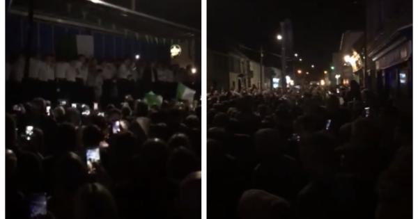 WATCH: Incredible scenes as Ferbane players sing after county final win dlvr.it/RG8D6d