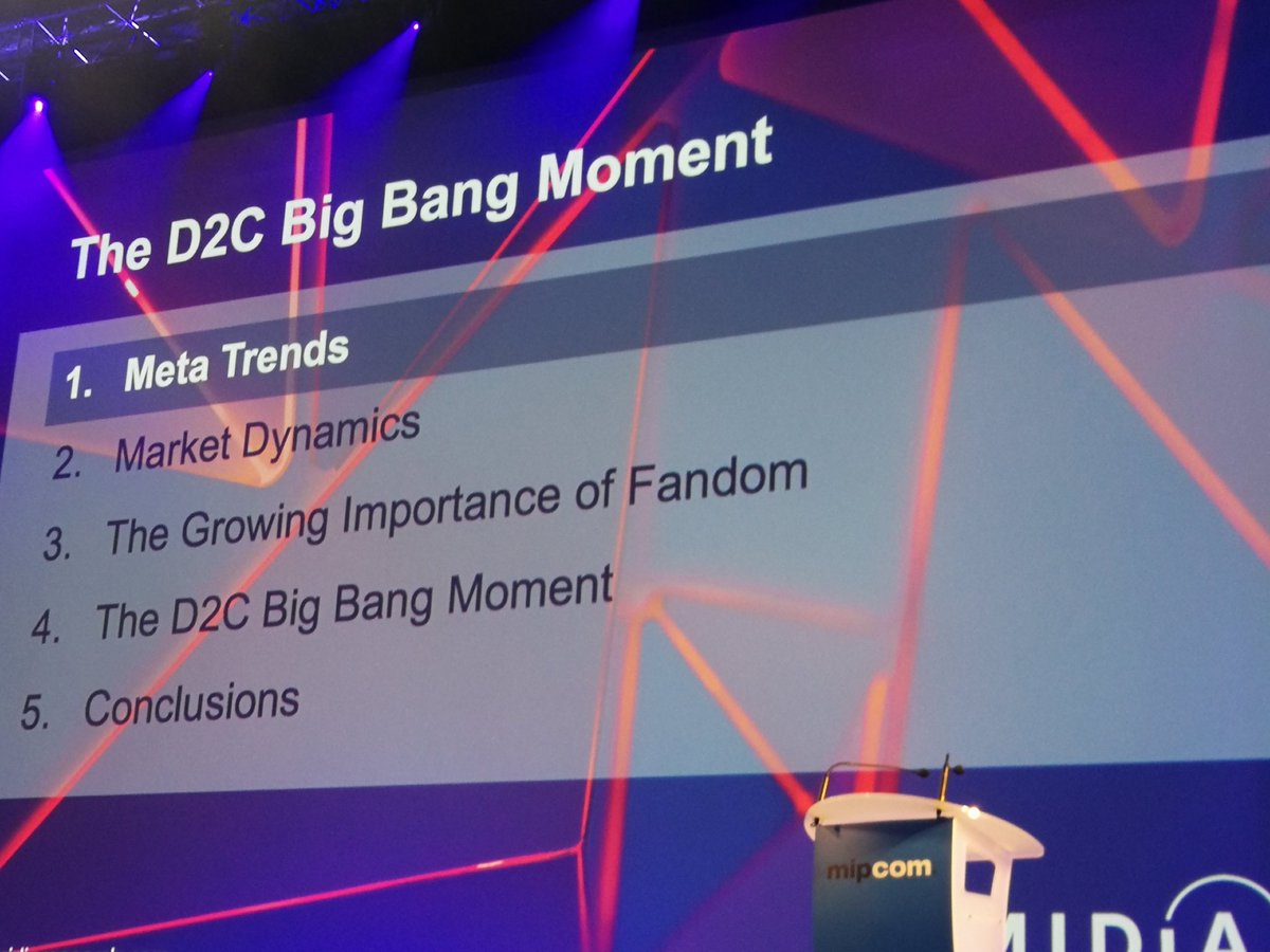 zineuskadi's tweet photo. Arrancan las conferencias en el @Mipcom de Cannes. Este año, todo girará en torno al contenido en streaming.
#basqueaudiovisual #streaming #MIPCOM #metratrends #trends #market #landscapechanges #fandom https://t.co/3hV5YqSNgq