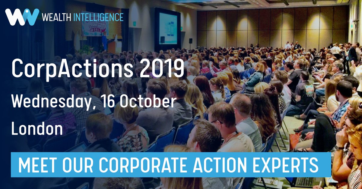 ContemiWIN's tweet image. Delighted to sponsoring the #CorpActions 2019 conference in #London this week. 

We&apos;ll be demonstrating our #CorporateActions solution, meet our experts to discuss how it can help your organisation minimize operational risk &amp;amp; drive growth.
lnkd.in/fBAaURH

#wealthtech