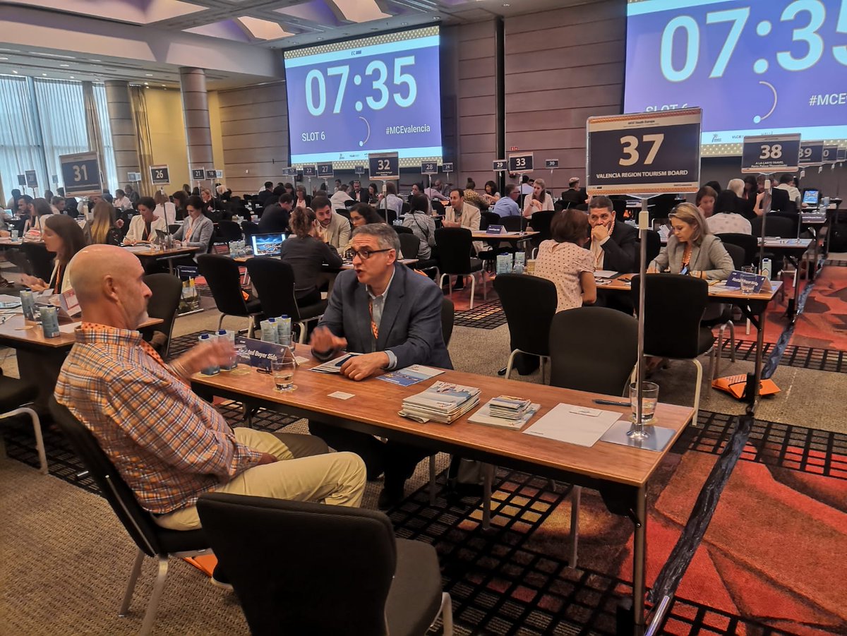 Seguimos la intensa agenda de #MCEvalencia

Nos reforzamos como destino #MICE aprovechando nuestras ventajas: conectividad aérea, clima y servicios complementarios