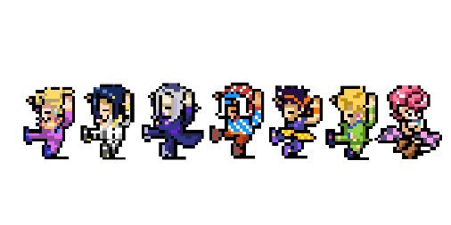 Twoucan ジョジョ5部ドット絵化計画 Dotproject19