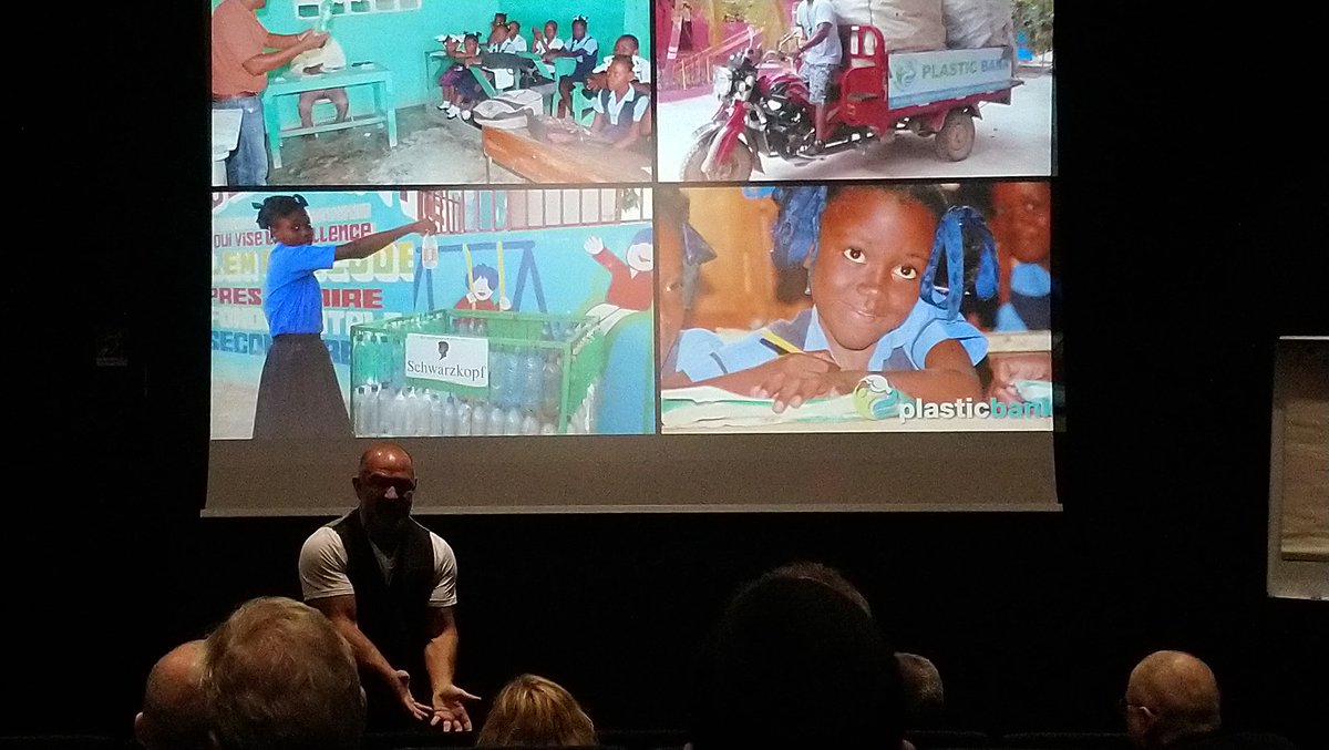 Stop treating plastic as garbage. <a href="/DavidKatzPB/">David Katz</a> tells the great story how he turns environmental cleanup into opportunities for many, creating ways out of poverty. At @IBMNorge <a href="/PlasticBank/">Plastic Bank</a> #blockchain