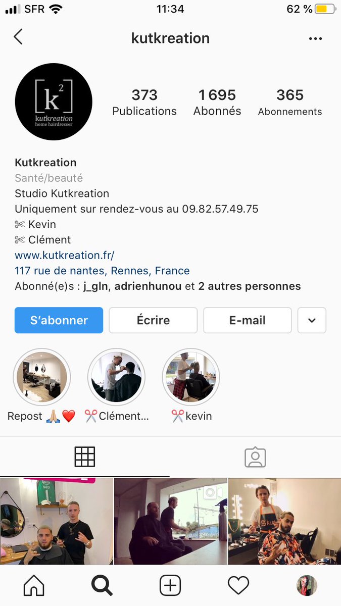 JacquesYsourget's tweet photo. Salut les abonnés.
3 comptes à suivre si les aventures capill’hair des 🔴 et ⚫️ vous passionnent ! #CoupéDégradé #Drealocks #SalonCoiffure #Rennes #AuPoil https://t.co/BmrAY1Y3A0