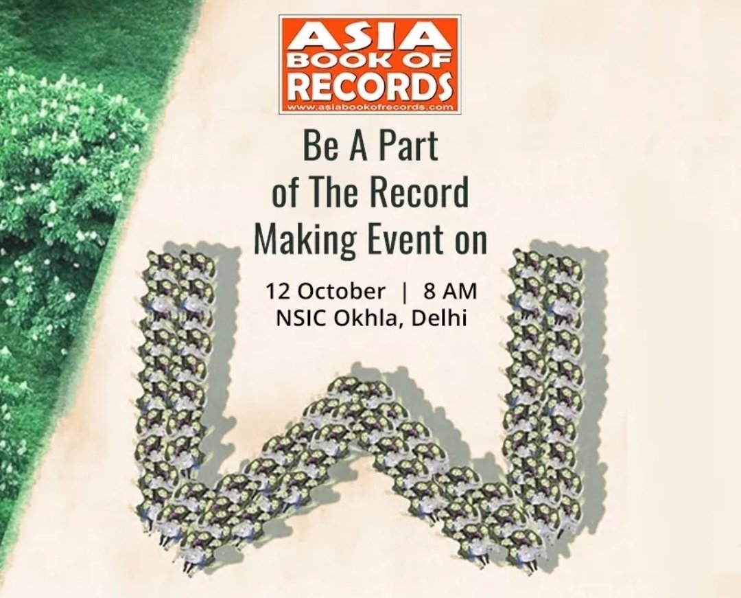 iitm_ipu's tweet photo. IITM Students JOINED THE INITIATIVE "Women Water Warriors And stand for WATER AWARENESS."
Names Recorded in ASIA BOOK OF RECORDS.
For Promoting Water Awareness "Largest alphabet W by all Women".

#12_October #NSIC #Okhla #DELHI https://t.co/97ekHXYSYT