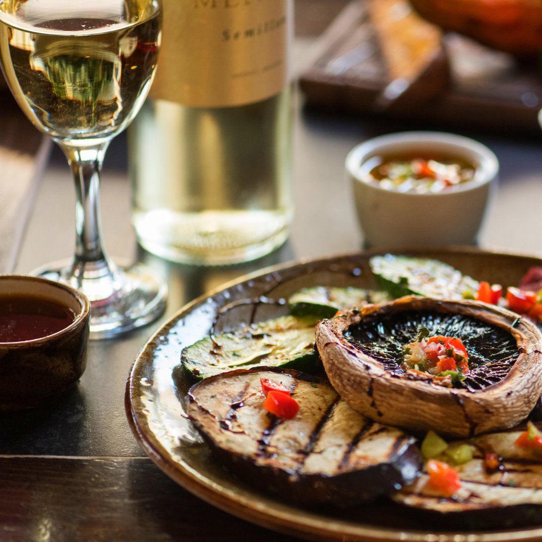 Open at 12pm for some of this! 
Complimentary glass of wine served with our lunch menu.
See you soon ✨