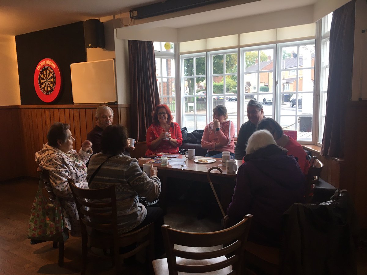 It’s Monday &amp; we are meeting in the Jolly Bargeman pub in Ware Herts. Sharing stories and local laughter. #connectinglives @MeetUpMondays <a href="/EastHerts/">East Herts Council</a> <a href="/EHandBroxADT/">East Herts & Broxbourne ADT</a> <a href="/EndLonelinessUK/">Campaign to End Loneliness</a> <a href="/CommCats/">Community Catalysts</a>