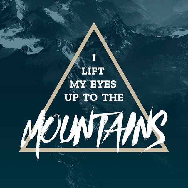 I made this shirt design a while back. The design is based on the first words of Psalm 121. This design is actually one of the most popular designs in my KREUZCREDO online shop kreuzcredo.com and I still like the overall simplicity combined with the rather wild handw…