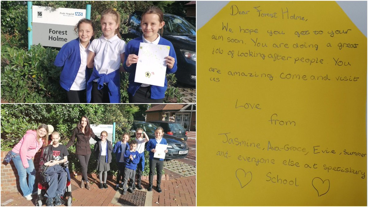 ForestHolme's tweet photo. Thank you to Jasmine, Ava-Grace, Evie, Summer and all the pupils at #Spetisbury CE Primary School, who raised ยฃ202.02 by holding a cake stall in support of Forest Holme Hospice as a thank you for looking after family members. โค๏ธ #MondayMotivation https://t.co/7pms2d11RQ