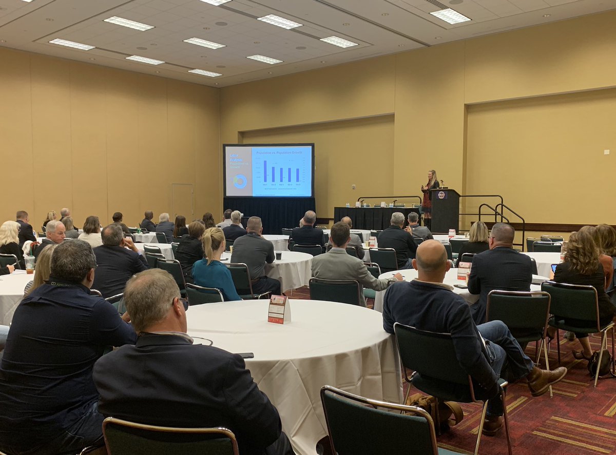 TessFayGLS's tweet image. ‘If you don’t have the labor to go to work, you can’t win the project.’ @didicaldwell addressed #economicdevelopers at #IEDC2019 about the current workforce shortage and how communities can compete. @IEDCtweets @glsconsults