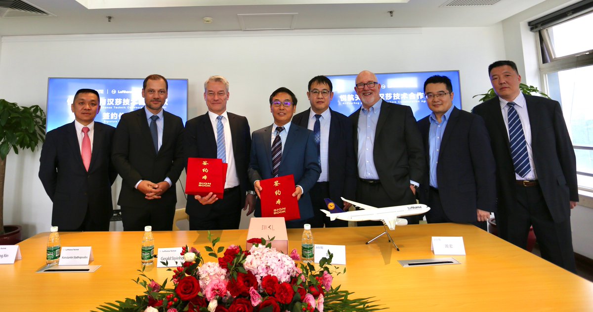 LHTechnik's tweet photo. First ever inflight internet for #China! We signed a contract with Air Esurfing to provide inflight #connectivity for Chinese #airlines. #Lconnect #paxex #keepyouflying
https://t.co/pp9AIXvROF https://t.co/7cIW5t5EfJ