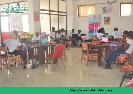 Solidar'it tech hub est un incubateur dédié à la formation aux métiers du numérique et au service de entrepreneuriat numérique au Bénin et en Afrique.