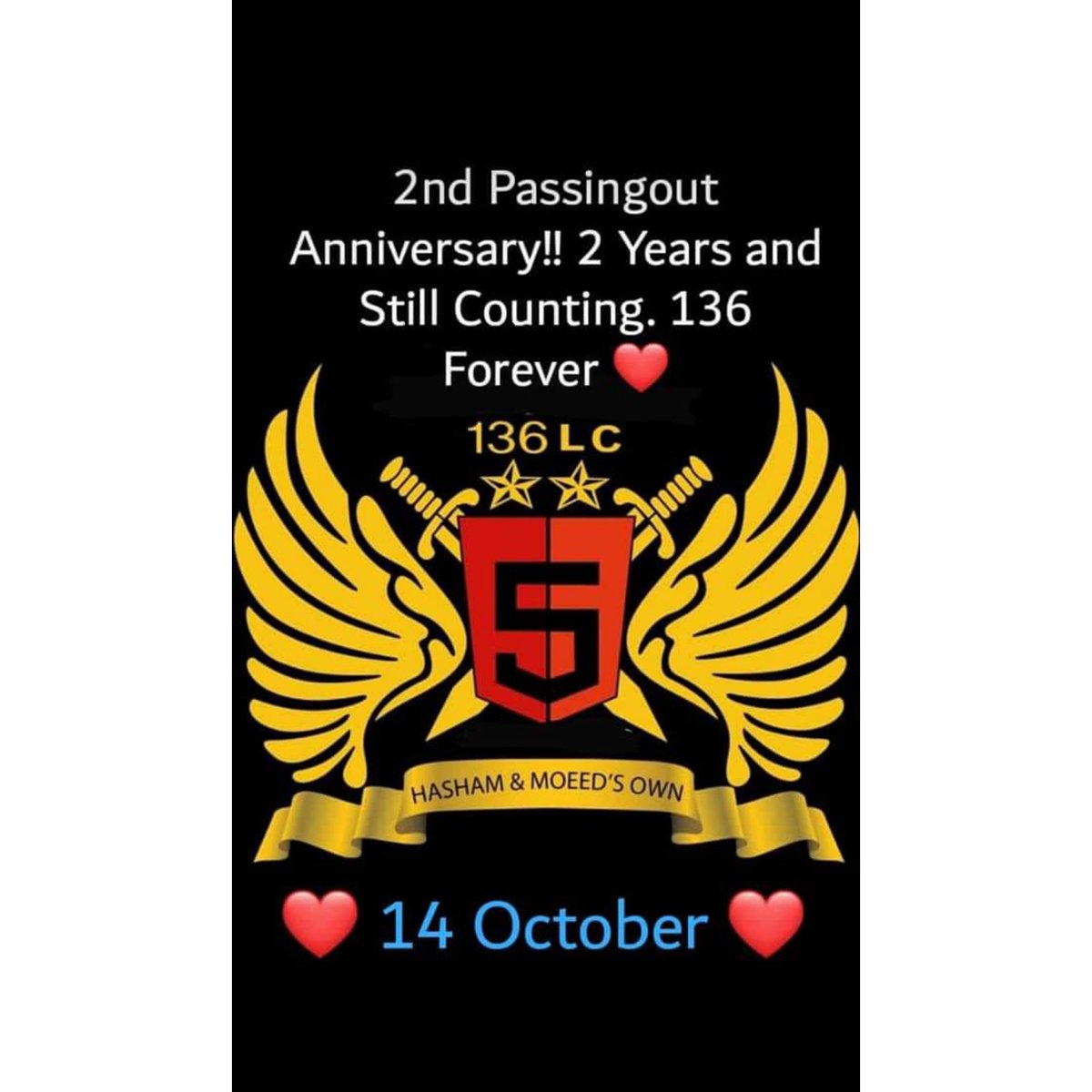 AmnahMujahid29's tweet image. EK SO CHATEES by heart..💖
Remember Shaheed #Moeed and #Hashaam in your prayers..💕
Happy 2nd Passing Out Anniversary Dear Brothers..✨
Miss you so much Hashaam Bhai &amp;amp; Moeed Bhai..💔
Stay blessed in jannah Hero! :') 
.
.
.
#iksoochattees
