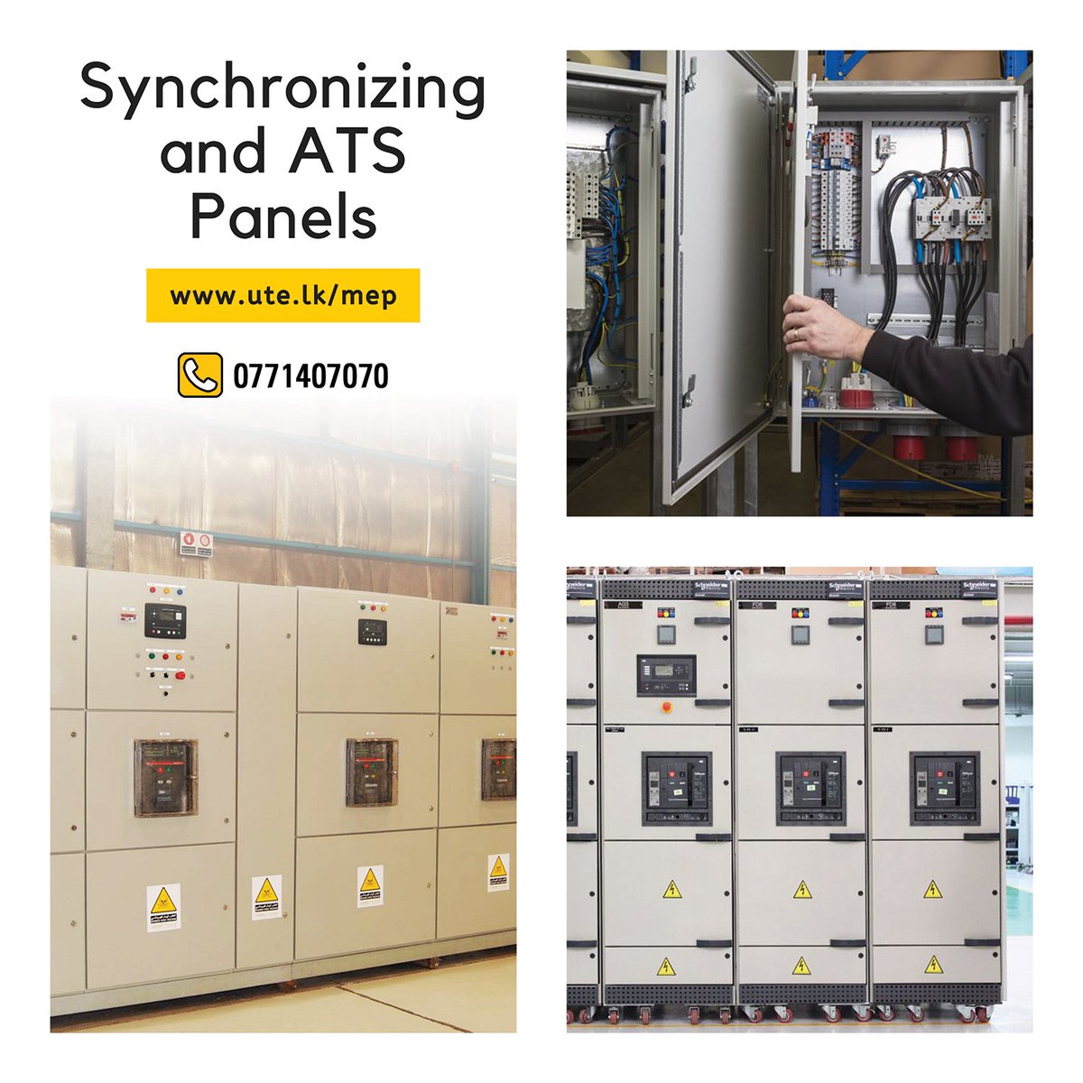 ute_cat's tweet image. Synchronizing and ATS Panels from UTE MEP Solutions
bit.ly/2qabfg9

UTE is capable of designing and manufacturing of tailor made Synchronization panels and ATS panels used to meet power system requirements.

#atspanel #synchronizingpanel #mep #utecat #srilanka