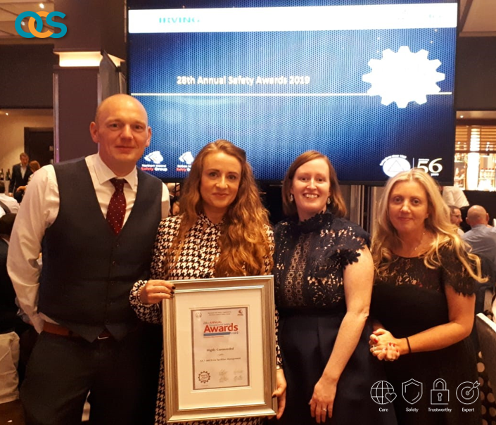 OCSIRELAND's tweet photo. We were delighted to be recognised along with our partners at @ervia in the safety award category for Facilities Management and Services at the recent National Ireland Safety Awards. #ocslife #ocsyourexpert #ocstrustus #ocssafehands https://t.co/b5WHvDcGkp