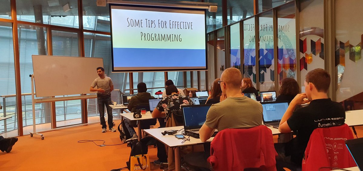 Yesterday we held our second C/C++ advance programming workshop at <a href="/tudelftlibrary/">TU Delft Library</a>!
We would like to thank <a href="/pinXact/">pinXact</a> and <a href="/ArminNoroozi/">Armin Noroozi</a> <a href="/artarmin/">artArmin</a> for hosting and teaching our members some really effective methods of programming.