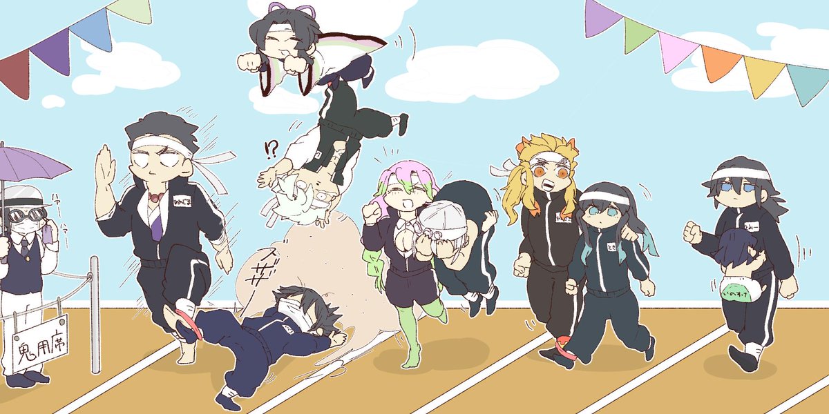 ハコ No Twitter 柱と体育祭 種目は二つのみ