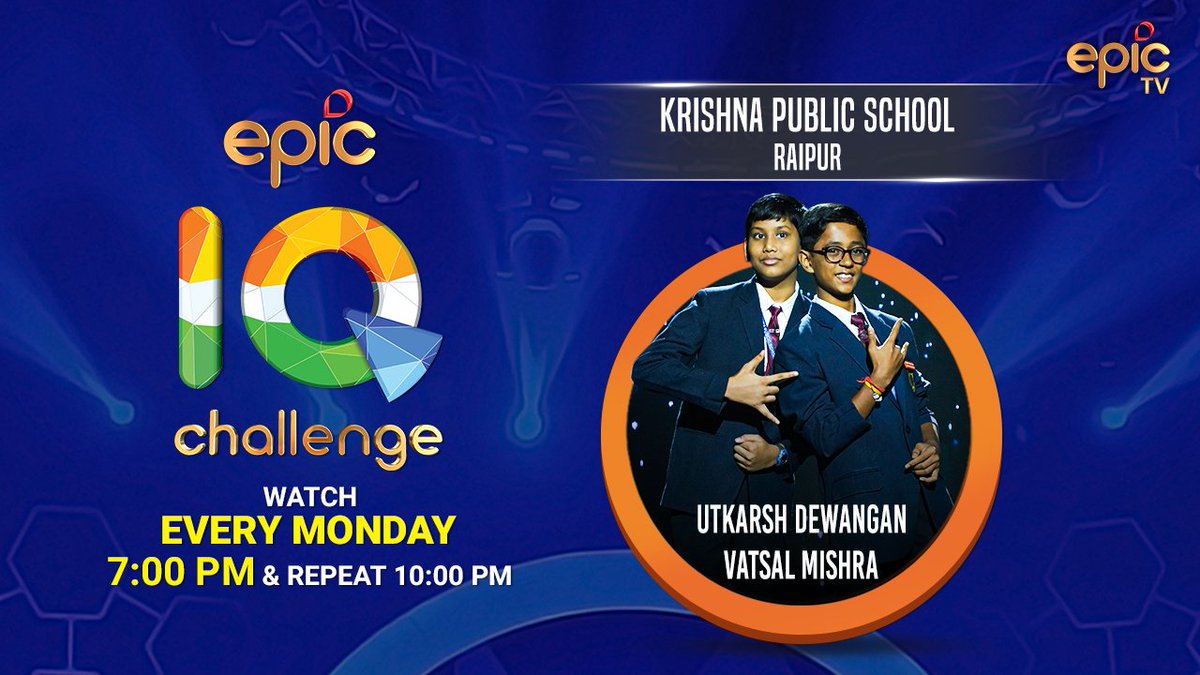 Here’s one of the teams competing for glory in the first episode of #EPICIQChallenge with <a href="/MeiyangChang/">Ｍｉｓｔｅｒ　Ｃｈａｎｇ</a>. Do you think they’ll win the grand prize? Find out tonight, on #IndiaKaTyohaar. #DekhnaTohBantaHai

<a href="/rakeshbjuneja/">Rakesh Juneja</a> <a href="/VipulDShahOpti/">Vipul D Shah</a> <a href="/OptimystixMedia/">Optimystix</a>